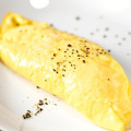 Omelete de ovo mexido macio (queijo)