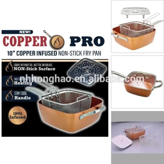 Copper Pro Square Pan