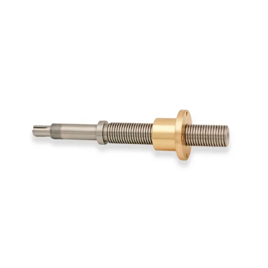 High precision Trapezoidal screw rod Tr26x2 for linear actuator