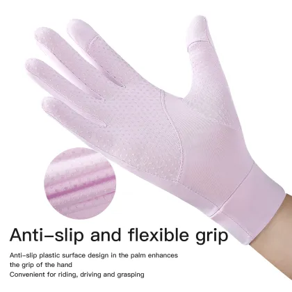 Anti-UV Touch Screen Sun Protection Gloves for Outdoor Activities