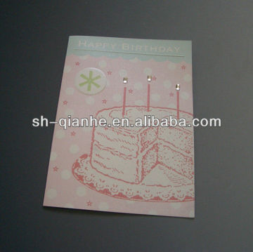 Children prinitng birthday cards