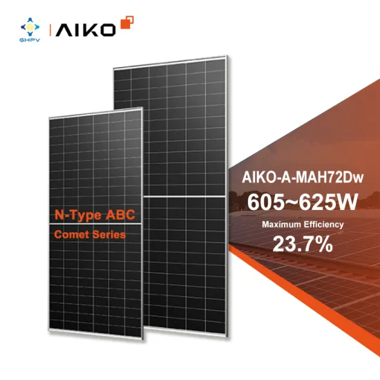 Aiko Solar Panels: 605W to 625W N-Type Modules for High-Efficiency Power Generation