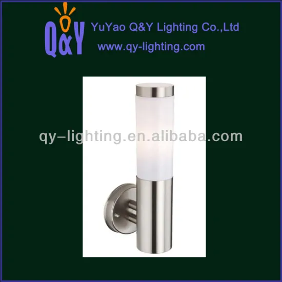 stainless steel wall light fixture