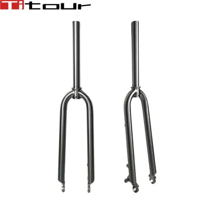 Titanium Front Fork for Mountain Bicycles