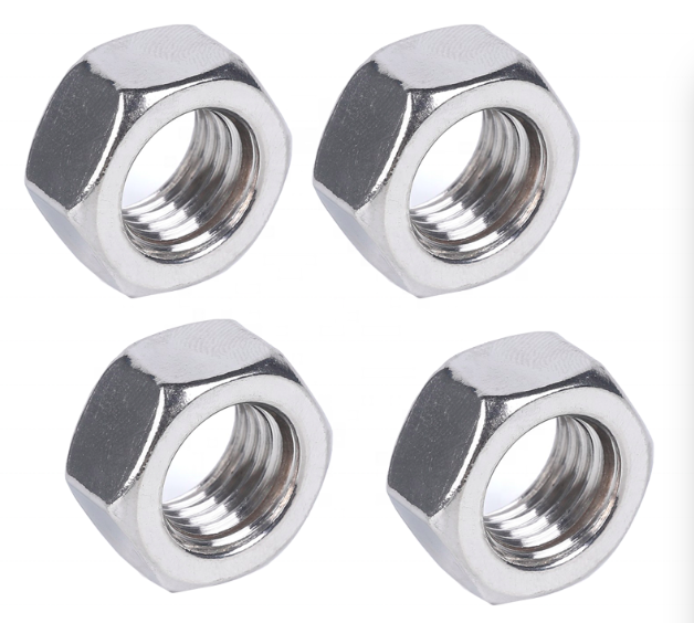 Acero inoxidable DIN933 Bolt hexagonal y lavadora de tuercas