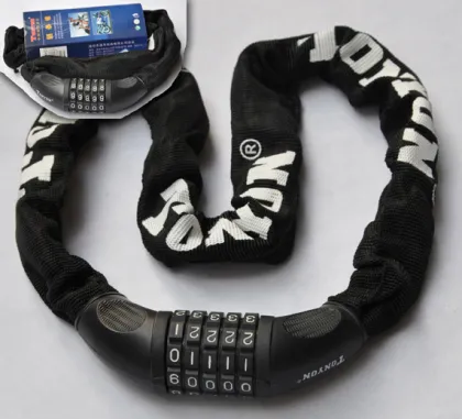 Bicycle anti-theft chain lock bike cipher lock