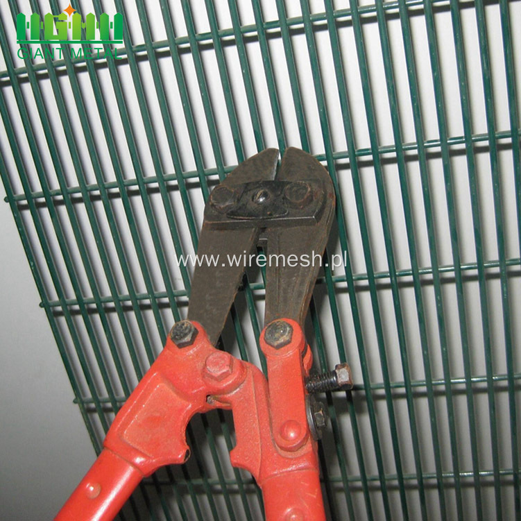 PVC Coated Security Metal Anti Climb 358 Fence