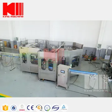 King Machine Automatic Turn-Key Carbonated Drink PET Bottle Filling Machine