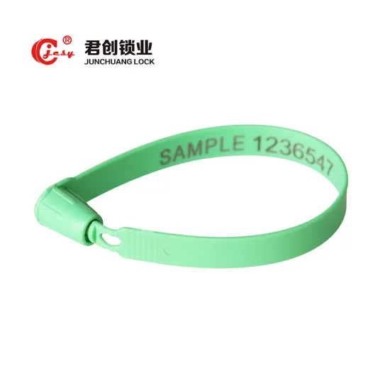 Truck door used security plastic seal