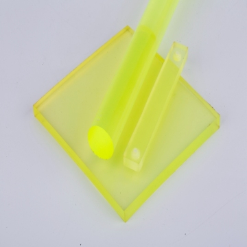 Gul transparent polyuretan PU -ark