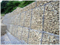 Caixa de gabion galvanizada de arame de ferro de baixo carbono