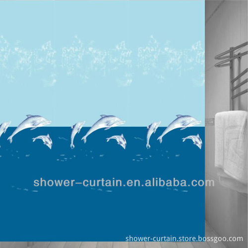 ocean style print shower curtain cheap shower curtain sets