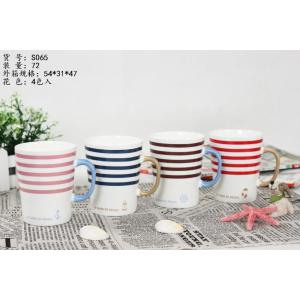 Tasse café céramique Stripes concis