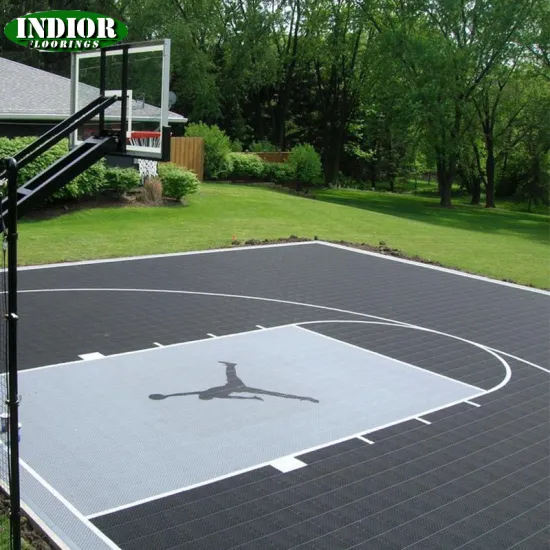 Interlocking PP Tiles for Outdoor CrossFit, Tennis Court, and Standard Basketball Flooring in Saudi Arabia