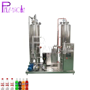 Υψηλή αναλογία ανθρακούχος μίξη ποτών 3000L/h Soda Water Drinks Maker