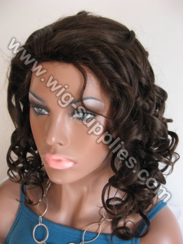 jamuan 14 inch gelombang 100% Wig wanita rambut manusia Cina