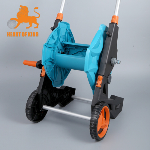 Air Garden Hose Reel Cart Rumah Plastik Tekanan Tinggi Tak Duti Berat Tinggi