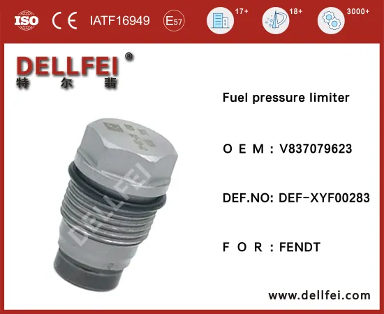 Pressure Reducing Valve V837079623 Diesel Fuel Part Pressure Limit Valve for FENDT