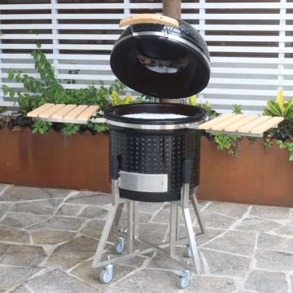 Smoker Outdoor Kitchen Ceramic Bbq  Grill  Joe Kamado Barbecue