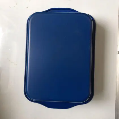 Blue Non-stick Coating Turkey Roaster Lasagna Pan