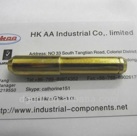 zinc plated steel stepped dowel pins