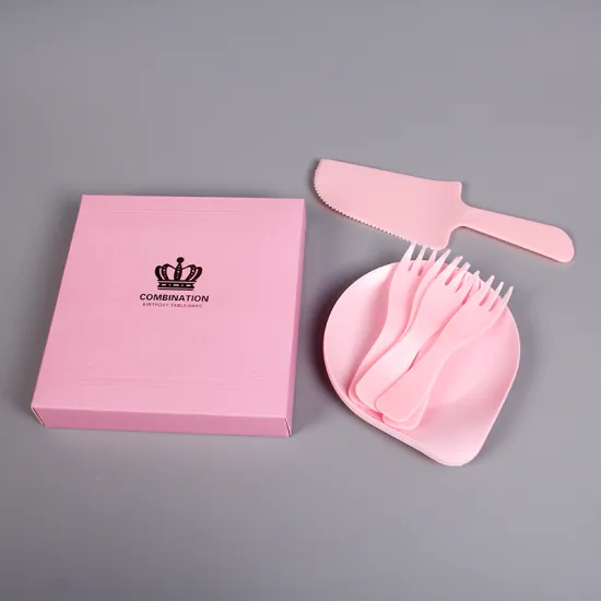 Birthday Party Designed Disposable Paper Fork Plates Sets