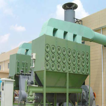 Horizontal installation filter dust collector