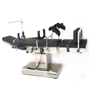 Motor driven operating table