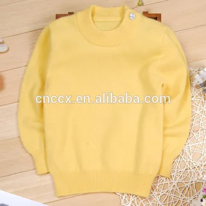 15STC6823 pure cashmere children sweater