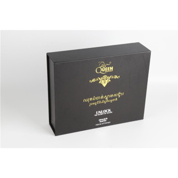 Custom made Book shape decorative cardboard ring box