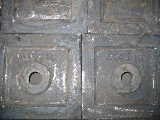 High Iron Cr Cement Mill Liners For High Abrasion Performan