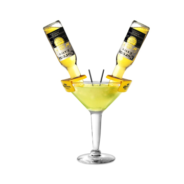Hot Selling Cheap PP Plastic CoronaRita Beer Bottle Holders for Schooner Glasses