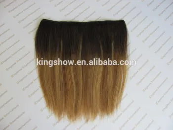 Kingshow hair carefully crafted balayage #6/22 clip in hair extension