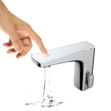 Luxury Touch Screen Digital Water Faucet for Bathroom Sink