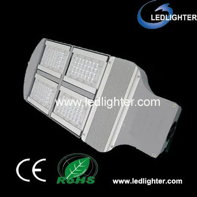 112w Ip65 Waterproof Led Street Light Fixture High Lumen Warm White For Pavement
