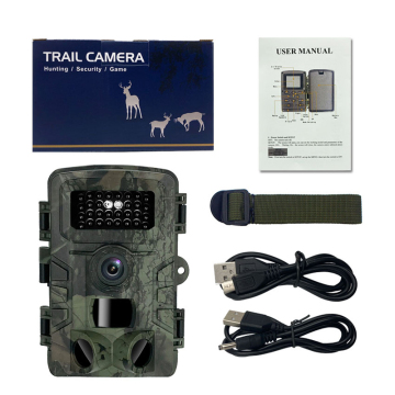 PR700 20MP 1080P Outdoor Digital Wildlife Hunting Trail Camera with 34 LEDs