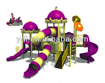 Crown Roof Children Plastic Slides