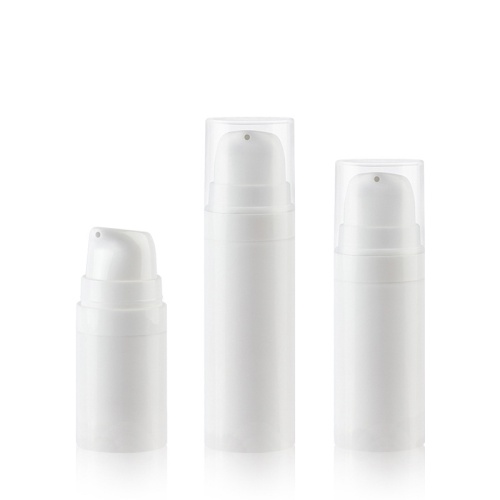 30 ml PP Airless Bottle Round Pump Cosmetic Packaging