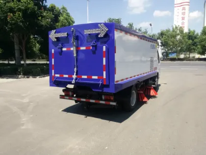 Sprinkler-Sweeping Truck, width road sweeper trucks