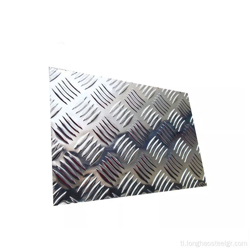 Mataas na manganese carbon checkered steel plate