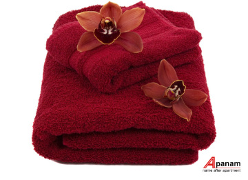 Red Cotton Towel