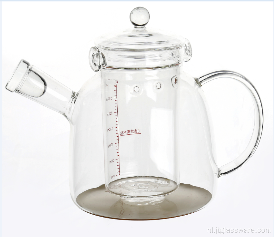 Borosilicaat Beste Grote Theepot Glazen Theeketel