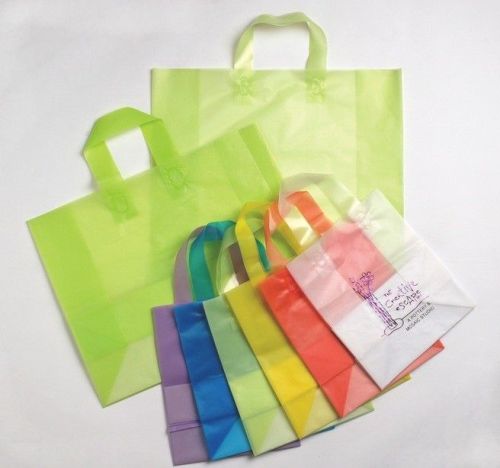 Ldpe, Pp, Hdpe Material Plastic Carrier Bags For Food, Cake, Bread, Candy Packaging