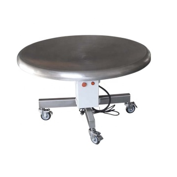 Table de collecte rotative pour les systèmes d'emballage