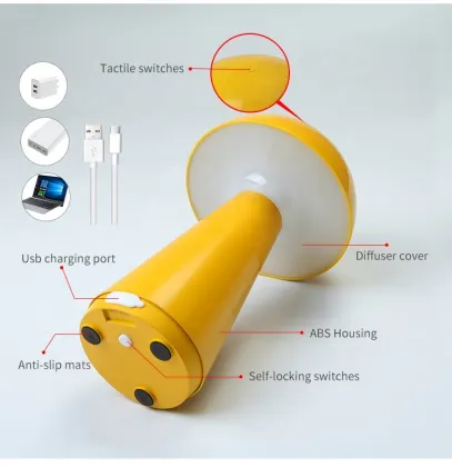 Nordic Luxury Touch Table Lamps for Bedroom