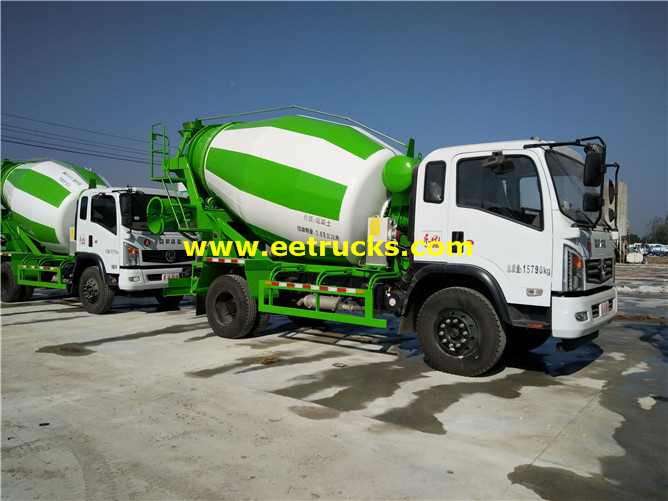 5000 لتر مركبات خرسانة Dongfeng Mixer