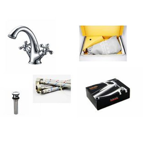 Lift Up Lever Cold Taps Double Handles Bathroom Faucets Home Depot Factory
