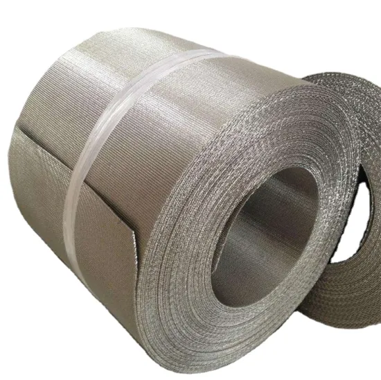SUS316 316L Dutch Weave Stainless Steel Woven Wire Filter Mesh