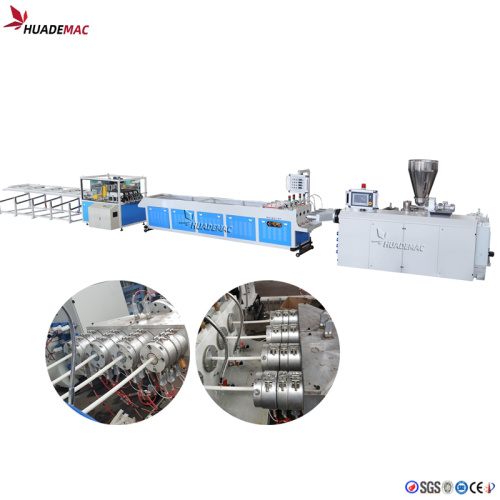 Línea de producción de tubería de conducto eléctrico de PVC