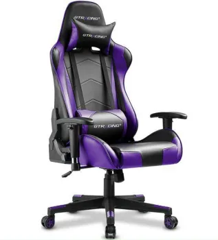Swivel Gaming Chair with Removable Head